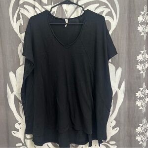 FP Movement Over sized Black City Vibes Tee